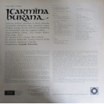 Carl Orff – Carmina Burana (Classical) Dönem Baskı