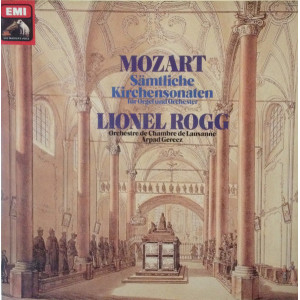 Wolfgang Amadeus Mozart, Lionel Rogg, Orchestre De Chambre De Lausanne, Arpad Gerecz – Samtliche Kirchensonaten Fur Orgel Und Orchester (2 LP) Wolfgang Amadeus Mozart, Lionel Rogg, Orchestre De Chambre De Lausanne, Arpad Gerecz – Samtliche Kirchensonaten Fur Orgel Und Orchester (2 LP)