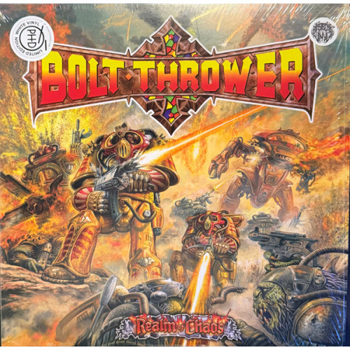 Bolt Thrower – Realm Of Chaos Coloured White Bolt Thrower – Realm Of Chaos Coloured White