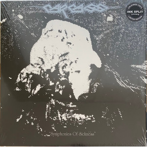 CARCASS - SYMPHONIES OF SICKNESS (1989) - LP 2025 WHITE COLOURED LIMITED EDITION CARCASS - SYMPHONIES OF SICKNESS (1989) - LP 2025 WHITE COLOURED LIMITED EDITION