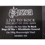 Saxon – Live To Rock: The Best Of 1991-2009 (LP, Compilation) 2017 UK SIFIR