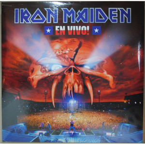 Iron Maiden – En Vivo (3 x LP, Limited Edition) Europe 2017 SIFIR