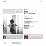 Chet Baker Sextet & Quartet – Chet Baker Sextet & Quartet (LP, Deluxe Edition) 2018 Europe, SIFIR