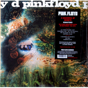 Pink Floyd – A Saucerful Of Secrets (Sıfır plak) 2016 Europe