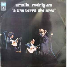 Amalia Rodrigues ‎– A Una Terra Che Amo (Plak) 1973 Italy