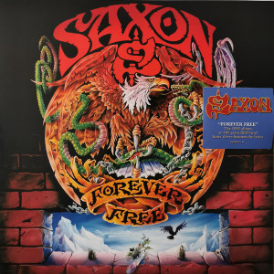 Saxon – Forever Free (Red Coloured, LP) 2016 UK SIFIR