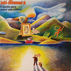 Inti-Illimani 8 ‎– Canción Para Matar Una Culebra (Plak) 1979 Spain Baskı