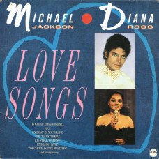 Michael Jackson And Diana Ross – Love Songs (LP, Compilation) 1987 UK
