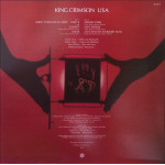 King Crimson – USA (LP, Remastered) 2015 UK, SIFIR