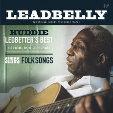 Leadbelly – Huddie Ledbetter's Best | His Guitars, His Voice, His Piano & Sings Folksongs (2 x LP, Compilation) Europe 2017 SIFIR