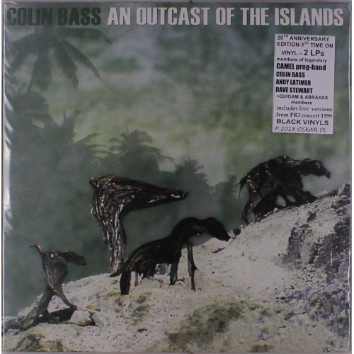 Colin Bass - An Outcast Of The Islands (2 LP) Green Color (Members Of Camel Andy Latimer, Dave Stewart) SIFIR