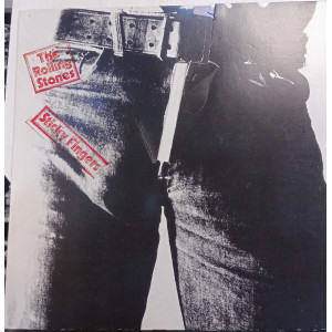 The Rolling Stones ‎– Sticky Fingers (Zipper Cover, EMI Pressing LP) 1979 Germany