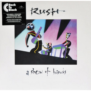Rush – A Show Of Hands (2 X LP) 2015 Europe, SIFIR