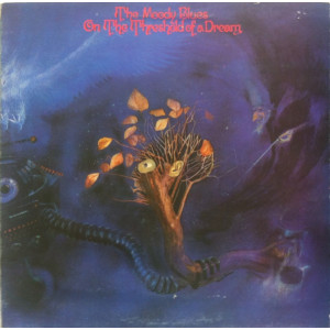 The Moody Blues ‎– On The Threshold Of A Dream (Plak) Dönem Baskı