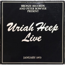 Uriah Heep ‎– Uriah Heep Live  (2LP) 1973 Alman Baskı
