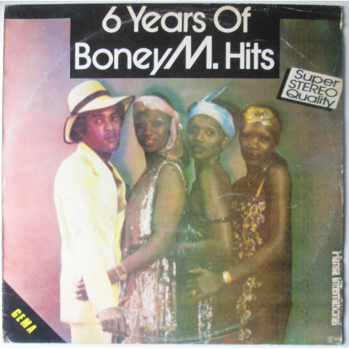 Boney M. / Weyman Avenue – 6 Years Of Boney M. Hits (Yerli Baskı) 1983