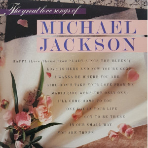 Michael Jackson ‎– The Great Love Songs Of Michael Jackson (Plak) 1984 USA Baskı