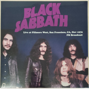 Black Sabbath – Live at Fillmore West, San Francisco, CA, Nov 1970 (Sıfır Plak) 2021 EU