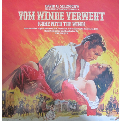 Max Steiner ‎– Vom Winde verweht (OST) 1983 Alman Baskı