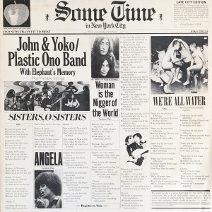 John & Yoko – Some Time In New York City (2xPlak) 1972 Almanya